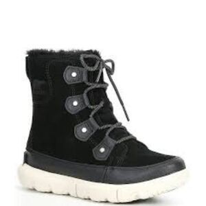 New Sorel Explorer II Joan Waterproof Suede Cold Weather Boots 5 NWOB